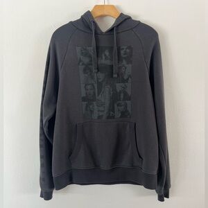 Taylor Swift The Eras Tour Dark Grey Hooded Photo Collage Graphic Sweatshirt